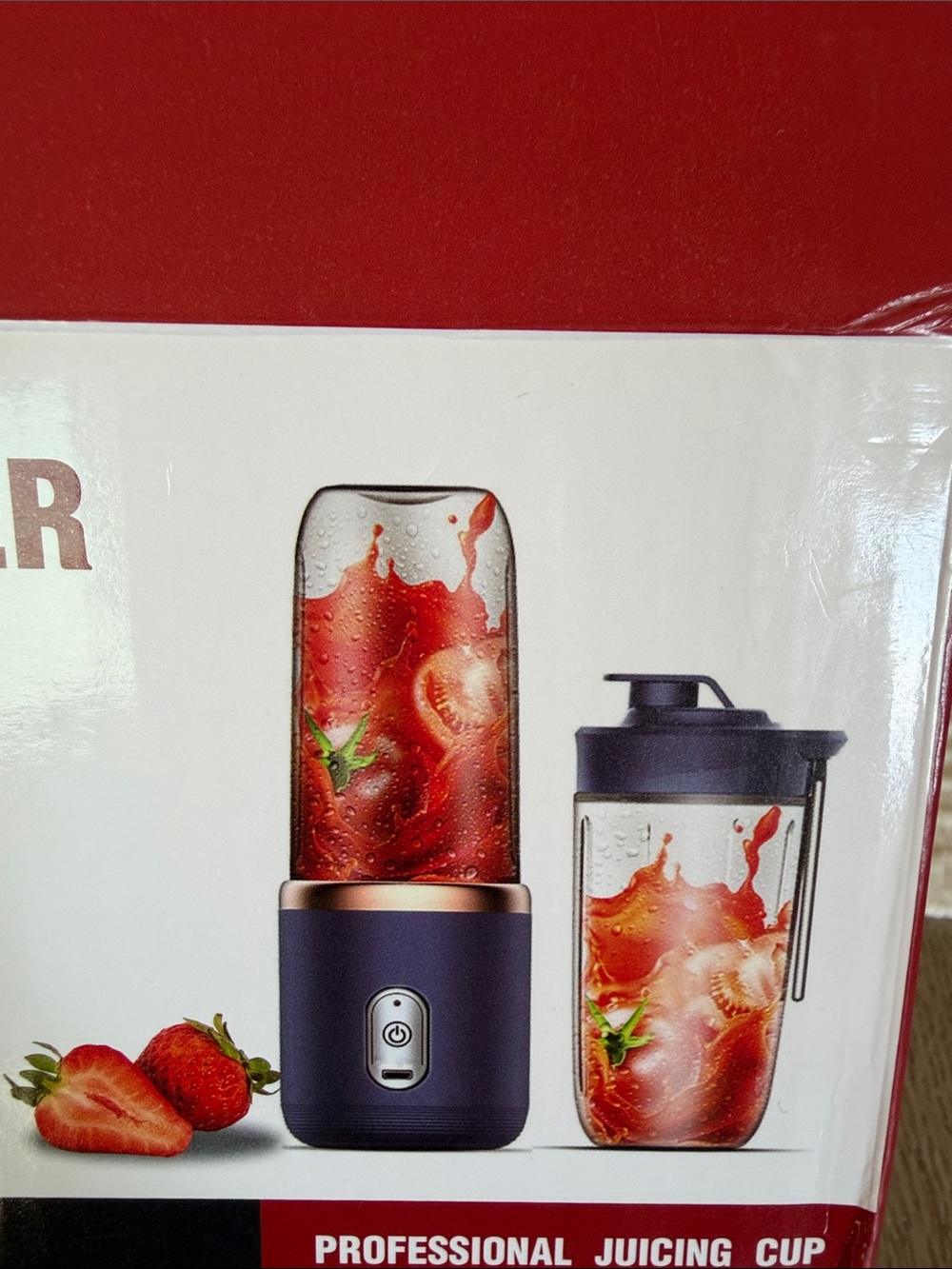 Portable Personal Juicer - Blue Compact Blender